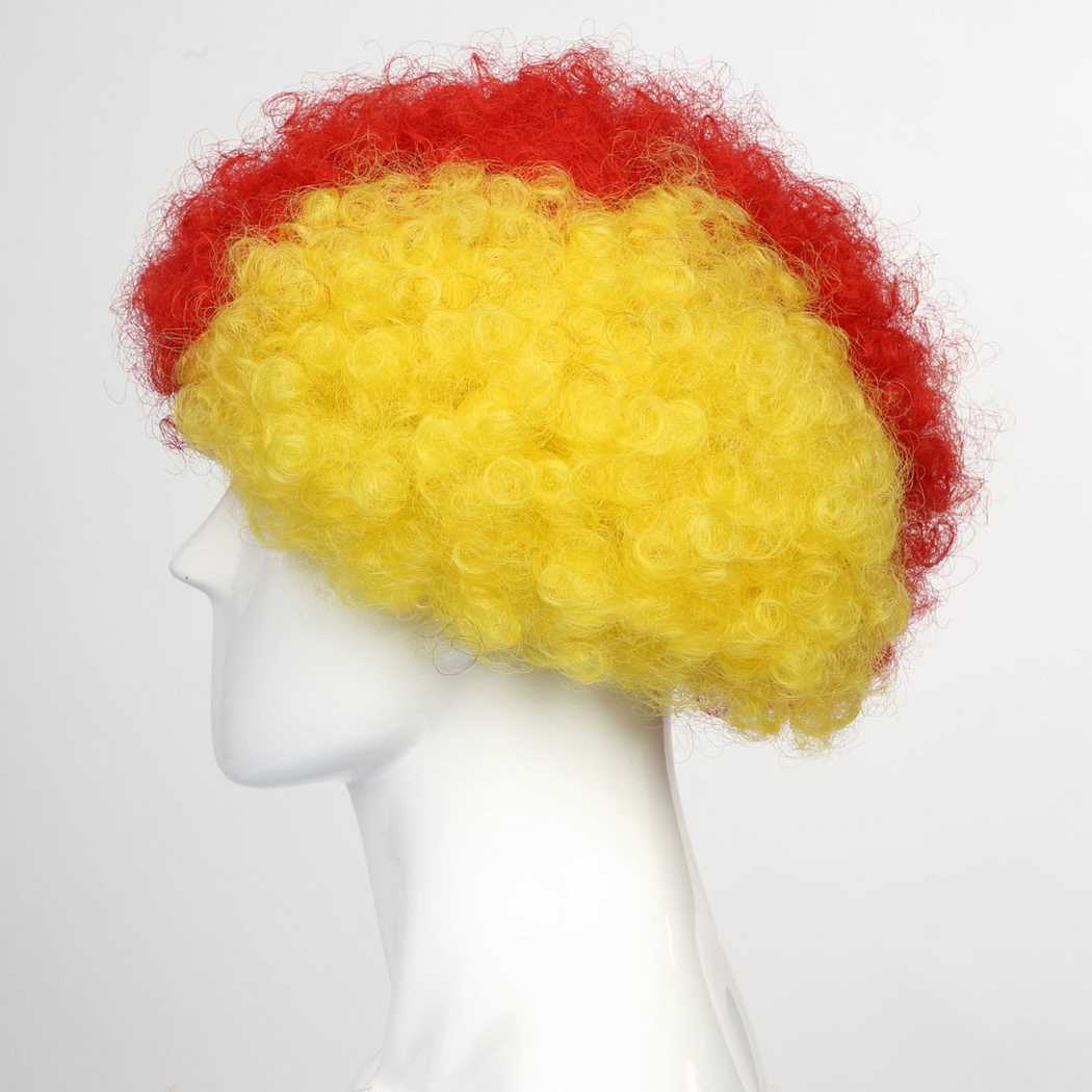 flagwigs, football wigs, fan wigs, afro wigs, mullet wigs, bob wigs, euro wigs,  premier league wigs,Germany Afro Wig