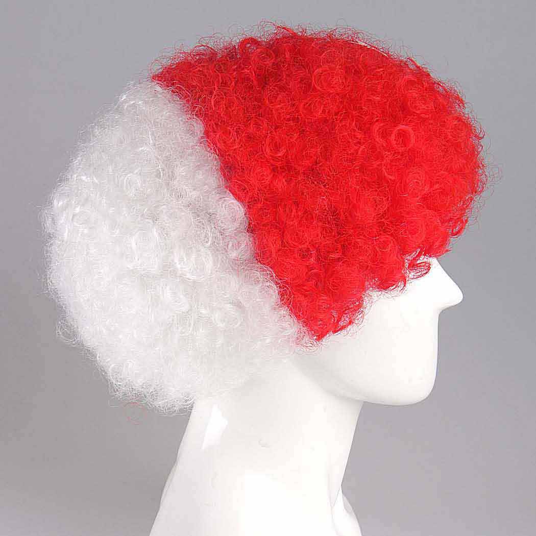 flagwigs, football wigs, fan wigs, afro wigs, mullet wigs, bob wigs, euro wigs,  premier league wigs,Singapore Afro Wig