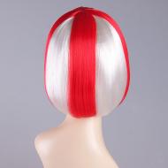 flagwigs, football wigs, fan wigs, afro wigs, mullet wigs, bob wigs, euro wigs,  premier league wigs,England Bob Wig 