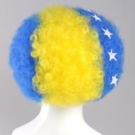 flagwigs, football wigs, fan wigs, afro wigs, mullet wigs, bob wigs, euro wigs,  premier league wigs,Bosnia and Herzegovina