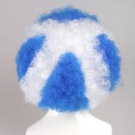 flagwigs, football wigs, fan wigs, afro wigs, mullet wigs, bob wigs, euro wigs,  premier league wigs,Everton Afro Wig