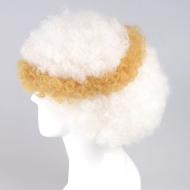 flagwigs, football wigs, fan wigs, afro wigs, mullet wigs, bob wigs, euro wigs,  premier league wigs,Swansea City Afro Wig